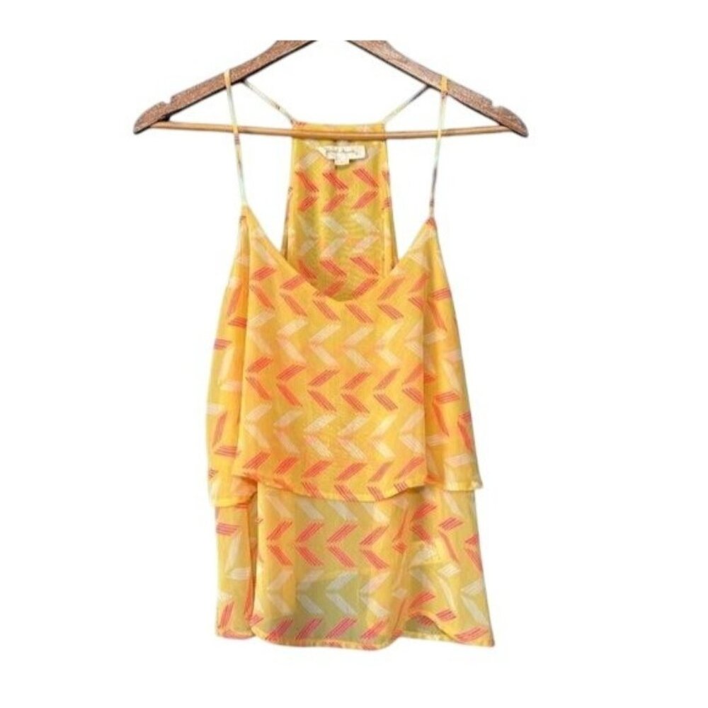 Yellow Layered Camisole M